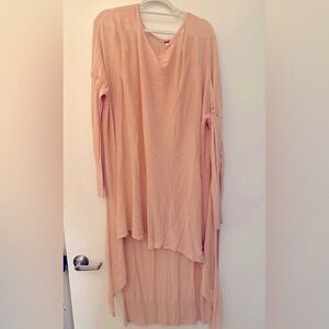 Free people high low  tunic Sweater